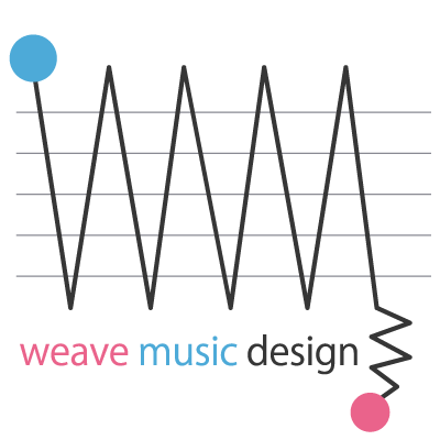 weave music design ロゴ